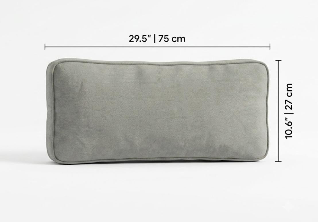 M1/M3 Bolster Pillow dimensions 75 × 27 cm | M1/M3 靠背長枕尺寸 75 × 27 厘米