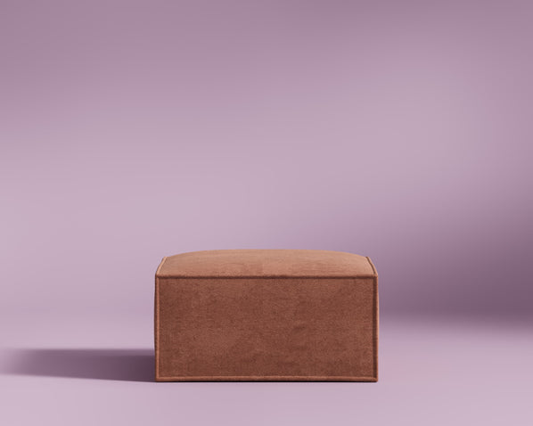 M1 Ottoman Sofa Seat in Copper Tan - modular sofa from Rove Lab | M1 Ottoman Sofa Seat - Rove Lab 香港組合梳化