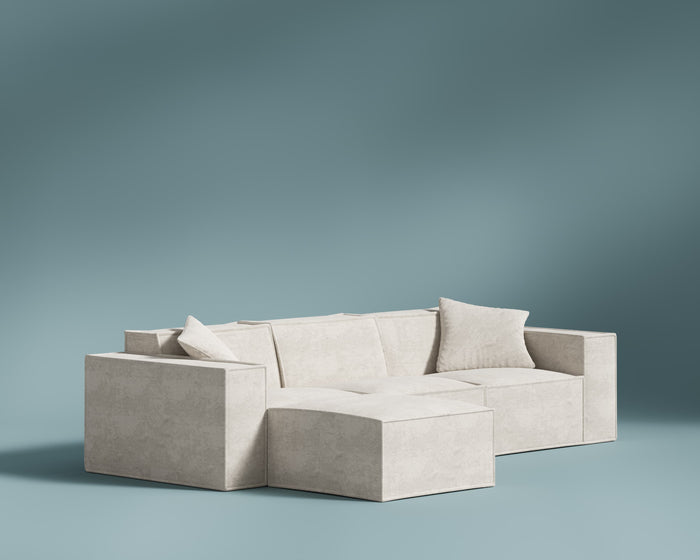 M1 Sofa Sectional in Helium Cloud - modular sofa from Rove Lab | M1 Sofa Sectional - Rove Lab 香港組合梳化