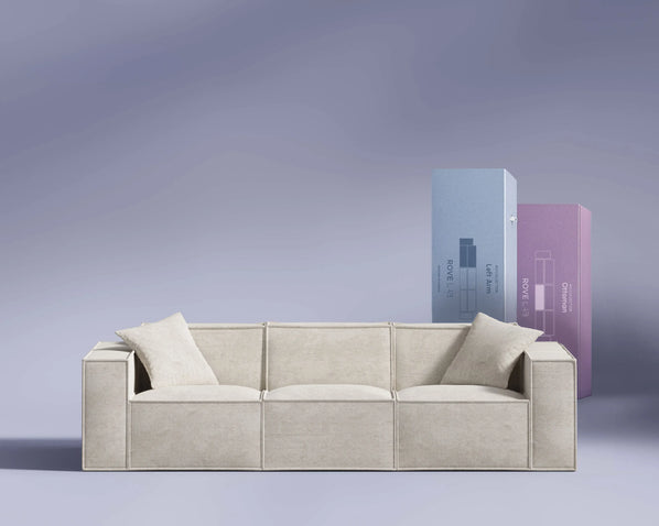 M3 Three Seater Sofa - modular sofa from Rove Lab | M3 Three Seater Sofa - Rove Lab 香港組合梳化