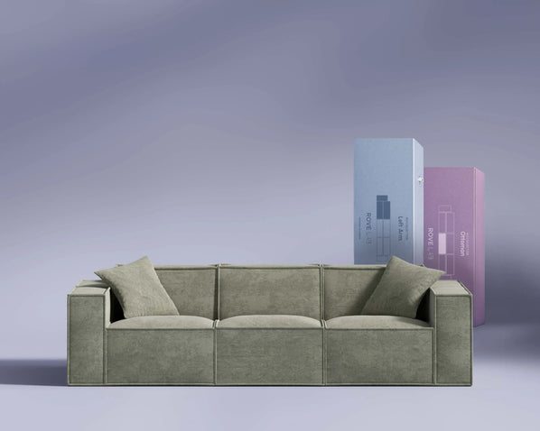 M3 Three Seater Sofa - modular sofa from Rove Lab | M3 Three Seater Sofa - Rove Lab 香港組合梳化