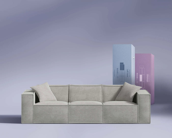 M3 Three Seater Sofa - modular sofa from Rove Lab | M3 Three Seater Sofa - Rove Lab 香港組合梳化