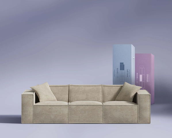 M3 Three Seater Sofa - modular sofa from Rove Lab | M3 Three Seater Sofa - Rove Lab 香港組合梳化