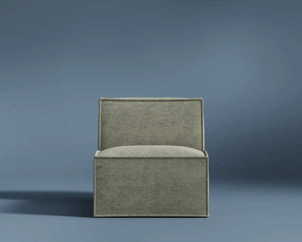 M3 Armless Sofa Seat in Krypton Green - modular sofa from Rove Lab | M3 Armless Sofa Seat - Rove Lab 香港組合梳化