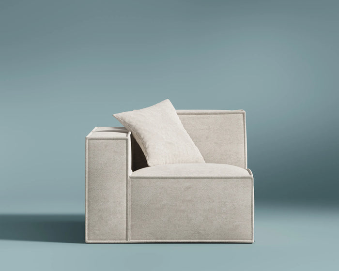 M3 Left Arm Sofa Seat in Helium Cloud - modular sofa from Rove Lab | M3 Left Arm Sofa Seat - Rove Lab 香港組合梳化