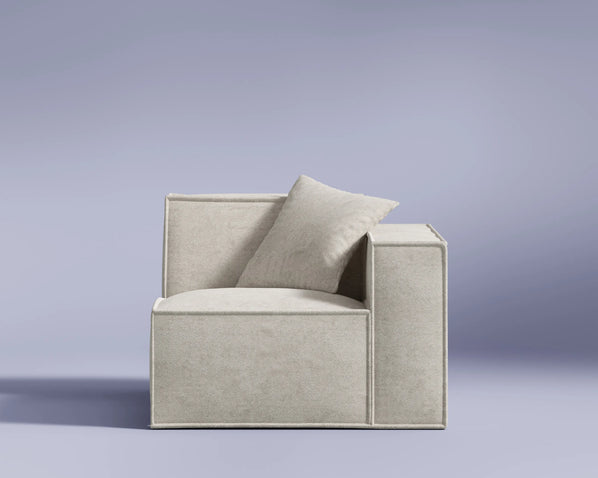 M3 Right Arm Sofa Seat in Helium Cloud - modular sofa from Rove Lab | M3 Right Arm Sofa Seat - Rove Lab 香港組合梳化