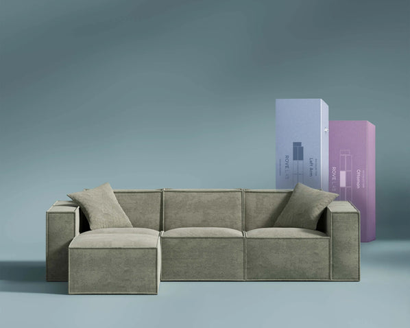 M3 Sectional Sofa - modular sofa from Rove Lab | M3 Sectional Sofa - Rove Lab 香港組合梳化