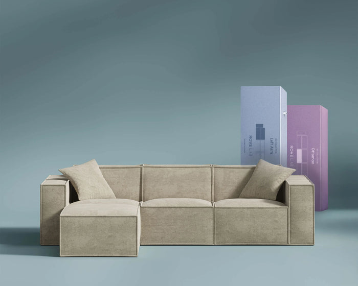 M3 Sectional Sofa - modular sofa from Rove Lab | M3 Sectional Sofa - Rove Lab 香港組合梳化