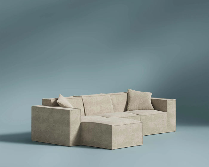 M3 Sectional Sofa in Silicon Sand - modular sofa from Rove Lab | M3 Sectional Sofa - Rove Lab 香港組合梳化
